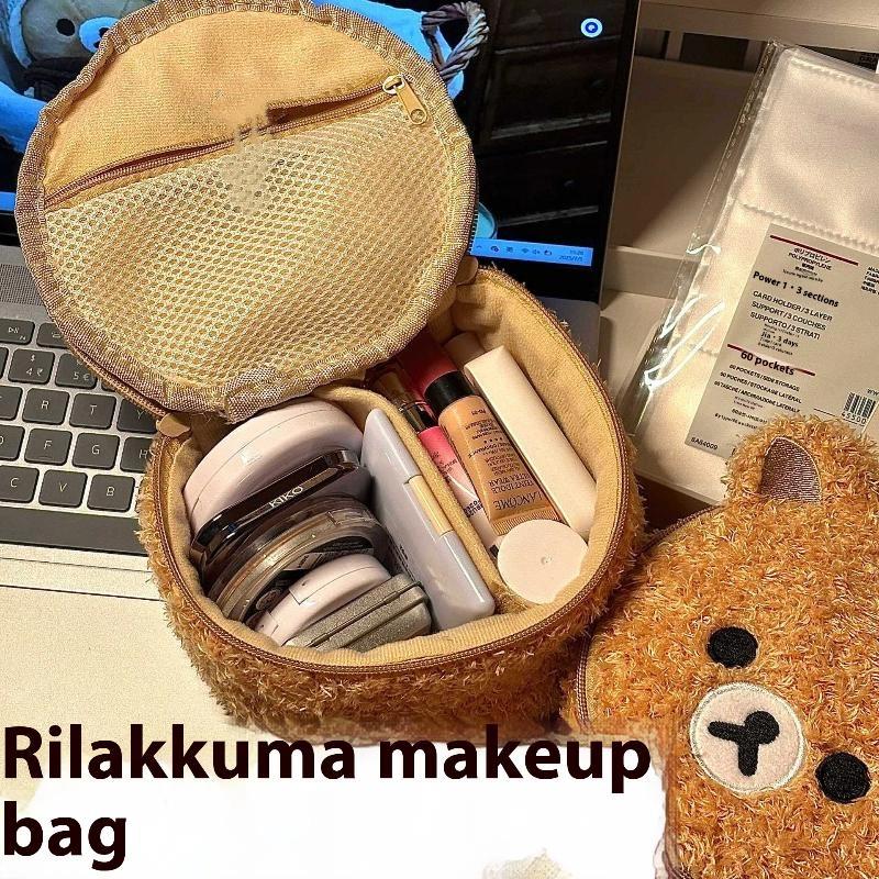 1Pc Plushes Makeup Case Anime Relaxed Bear Cosmetic Bag Women Jewelry Storage Pouch Girl Organizer Handbags Gift Sales
1Pc Plushes Makeup Case Anime Relaxed Bear Cosmetic Bag Women Jewelry Storage Pouch Girl Organizer Handbags Gift Sales
