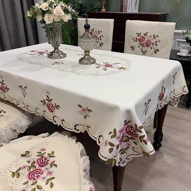 Embroidered Dining Table Tablecloth Modern Simple Rectangular Polyester Fabric Coffee Table Tablecloth *chair cover
Embroidered Dining Table Tablecloth Modern Simple Rectangular Polyester Fabric Coffee Table Tablecloth *chair cover