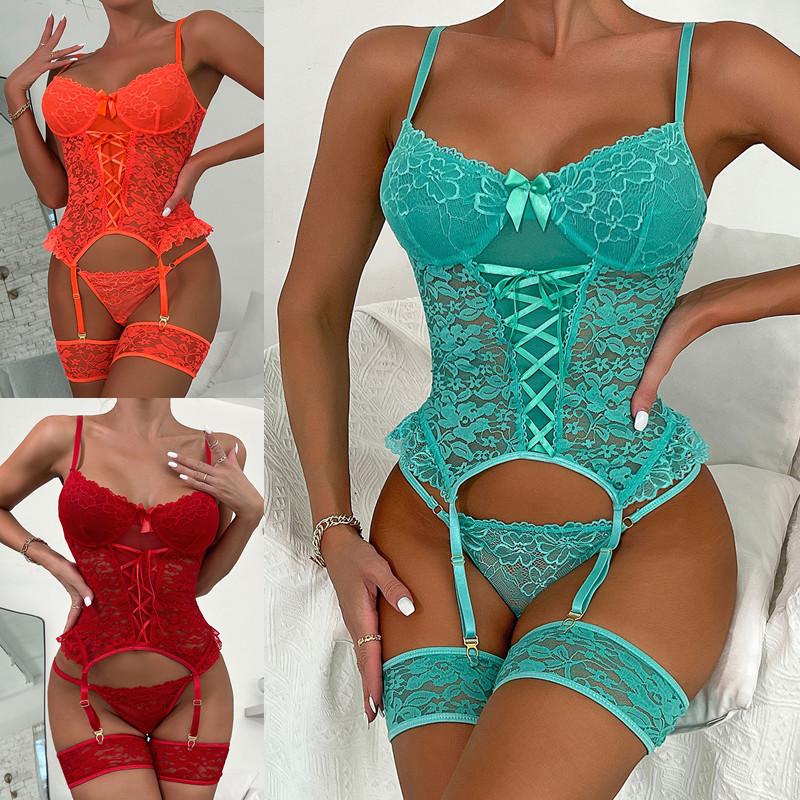 Новые сексуальные комплекты нижнего белья кружевное белье подвязки боди Кросет Нижнее белье для женщин
Новые сексуальные комплекты нижнего белья кружевное белье подвязки боди Кросет Нижнее белье для женщин