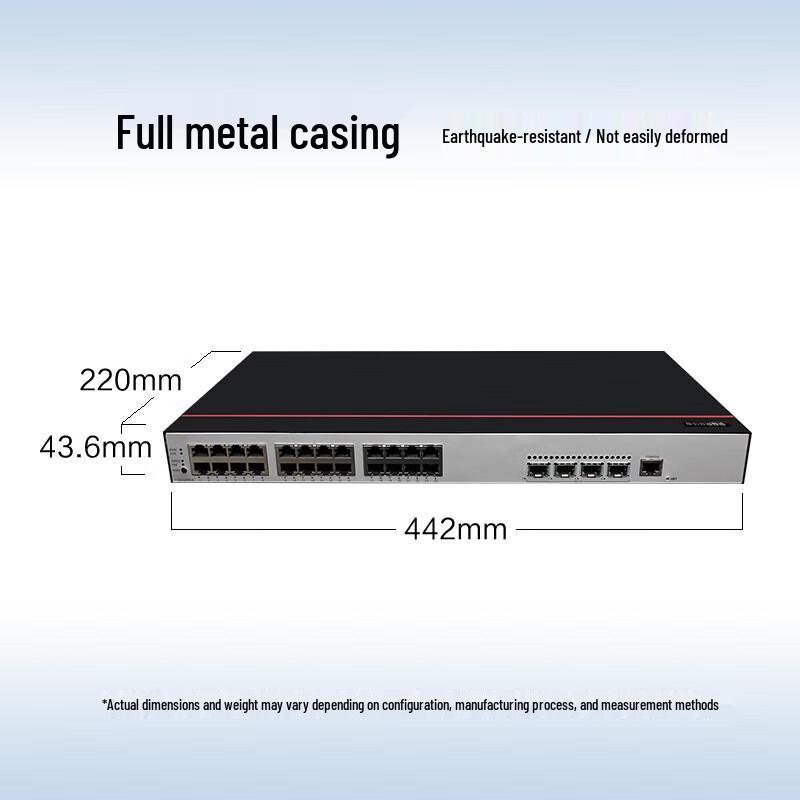 Huawei Розумний комутатор Ethernet S1730S
Huawei Розумний комутатор Ethernet S1730S