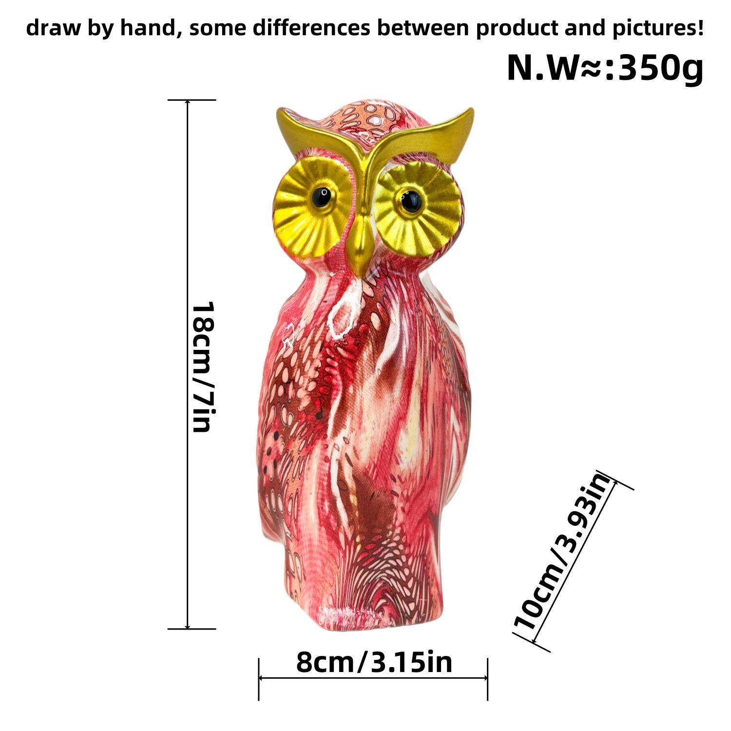 Modern Minimalist Water Best Transfer Printing Owl Ornaments Resin Crafts Home Use Living Room TV Cabinet Exhibition Hall Decoration Supplies
Modern Minimalist Water Best Transfer Printing Owl Ornaments Resin Crafts Home Use Living Room TV Cabinet Exhibition Hall Decoration Supplies