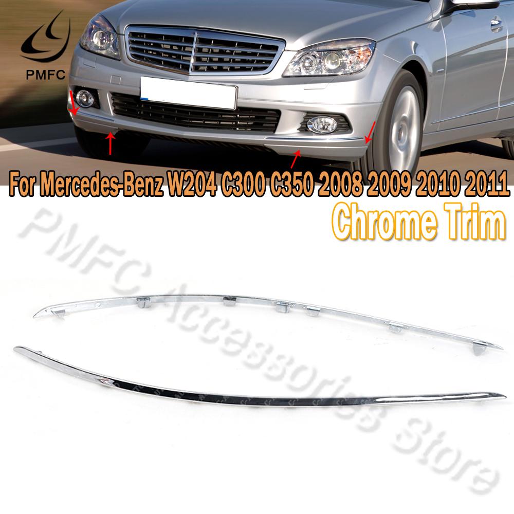 PMFC 2048850821 2048850721 Хромированная накладка на передний бампер для Mercedes-Benz W204 C300 C350 2008 2009 2010 2011 Car-styling
PMFC 2048850821 2048850721 Хромированная накладка на передний бампер для Mercedes-Benz W204 C300 C350 2008 2009 2010 2011 Car-styling
