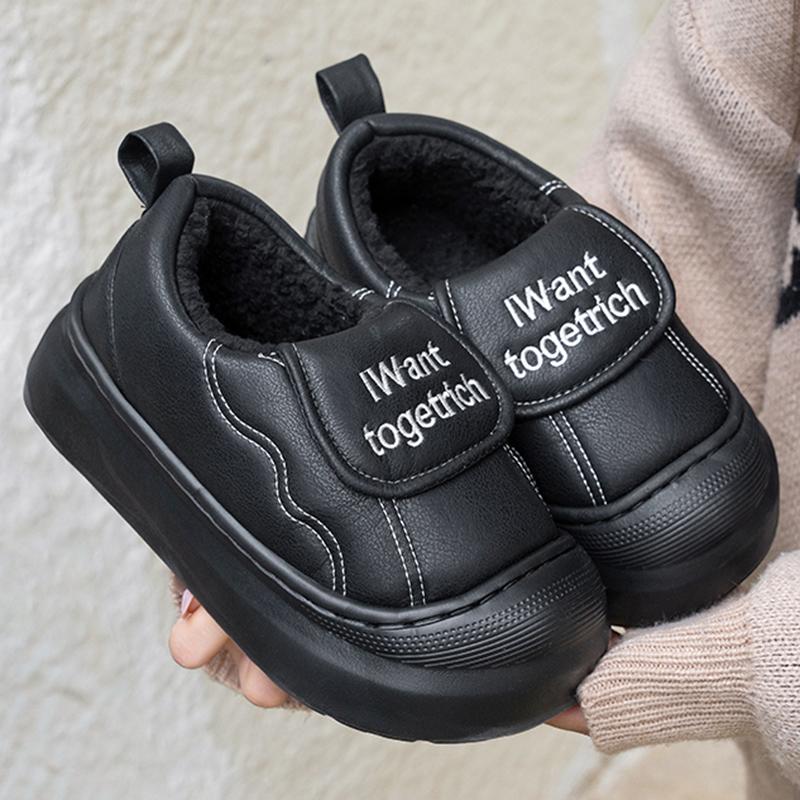 Fashion Thick Bottom Winter Cotton Padded Shoes Women Comfy Warm Thicken Plush Warm Snow Boots Woman Lightweight Non Slip Ankle Boots 40-41 чёрный
Fashion Thick Bottom Winter Cotton Padded Shoes Women Comfy Warm Thicken Plush Warm Snow Boots Woman Lightweight Non Slip Ankle Boots 40-41 чёрный