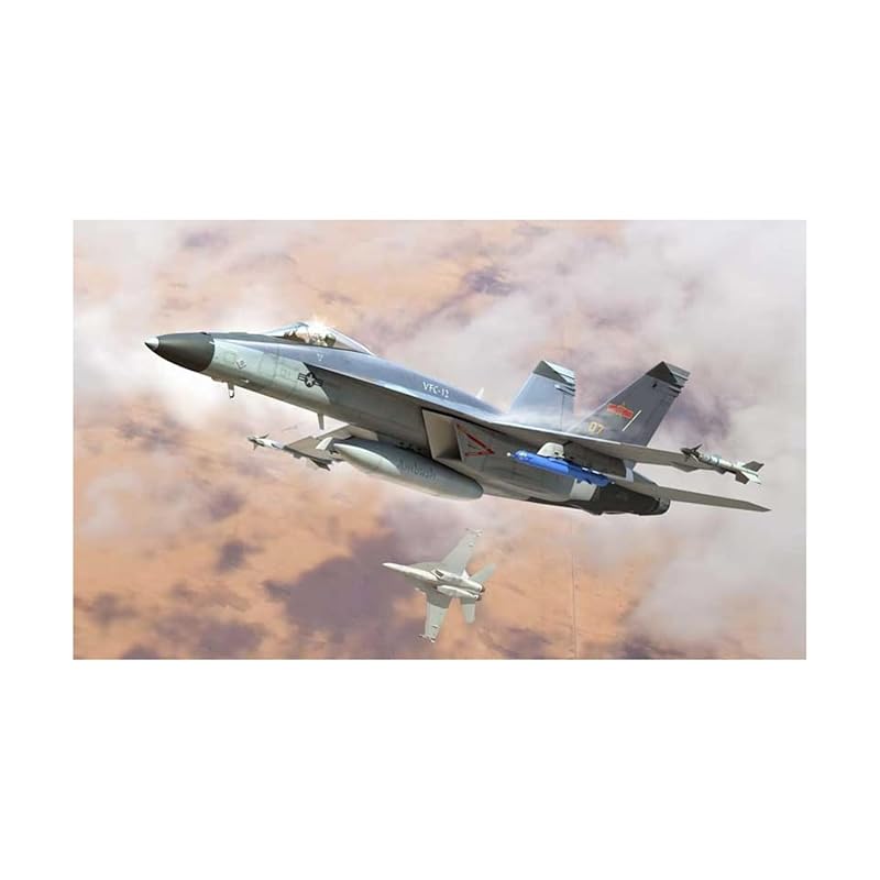 hobby boss 1/48 Fighting vehicle series F/A-18E Super Hornet VFC-12 plastic model 85818 (plane)
hobby boss 1/48 Fighting vehicle series F/A-18E Super Hornet VFC-12 plastic model 85818 (plane)