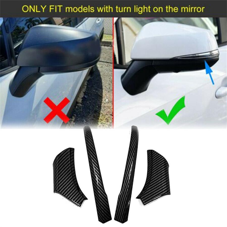 Exterior Side Rear View Mirrors Cover Trim For Toyota RAV4 2019-2021 Left-hand-driver Carbon fiber style
Exterior Side Rear View Mirrors Cover Trim For Toyota RAV4 2019-2021 Left-hand-driver Carbon fiber style