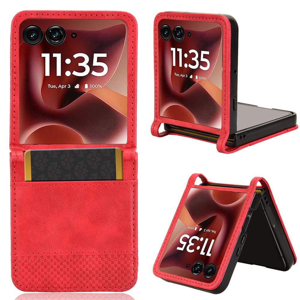 Чехол для Motorola Razr 60 Ultra 5G/Razr Ultra 2025 5G из кожи с ретро-текстурой + ПК, чехол для телефона со слотом для карты Red
Чехол для Motorola Razr 60 Ultra 5G/Razr Ultra 2025 5G из кожи с ретро-текстурой + ПК, чехол для телефона со слотом для карты Red