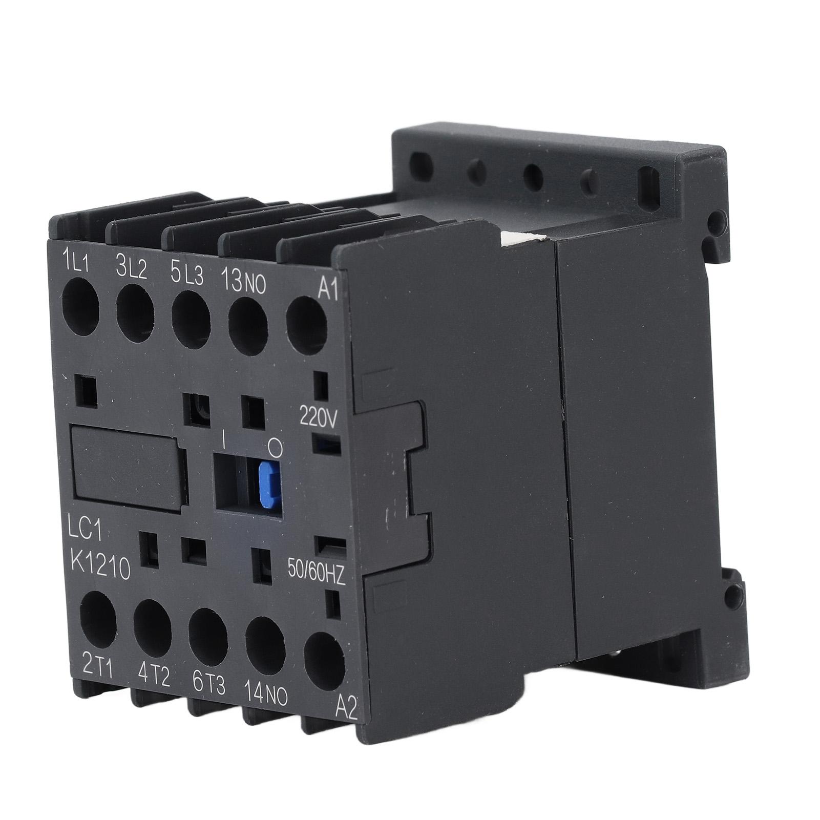 AC Contactor PC Housing Silver Alloy Points High Sensitivity K Type 12A 1NO Power Contactor Coil Voltage 220V
AC Contactor PC Housing Silver Alloy Points High Sensitivity K Type 12A 1NO Power Contactor Coil Voltage 220V