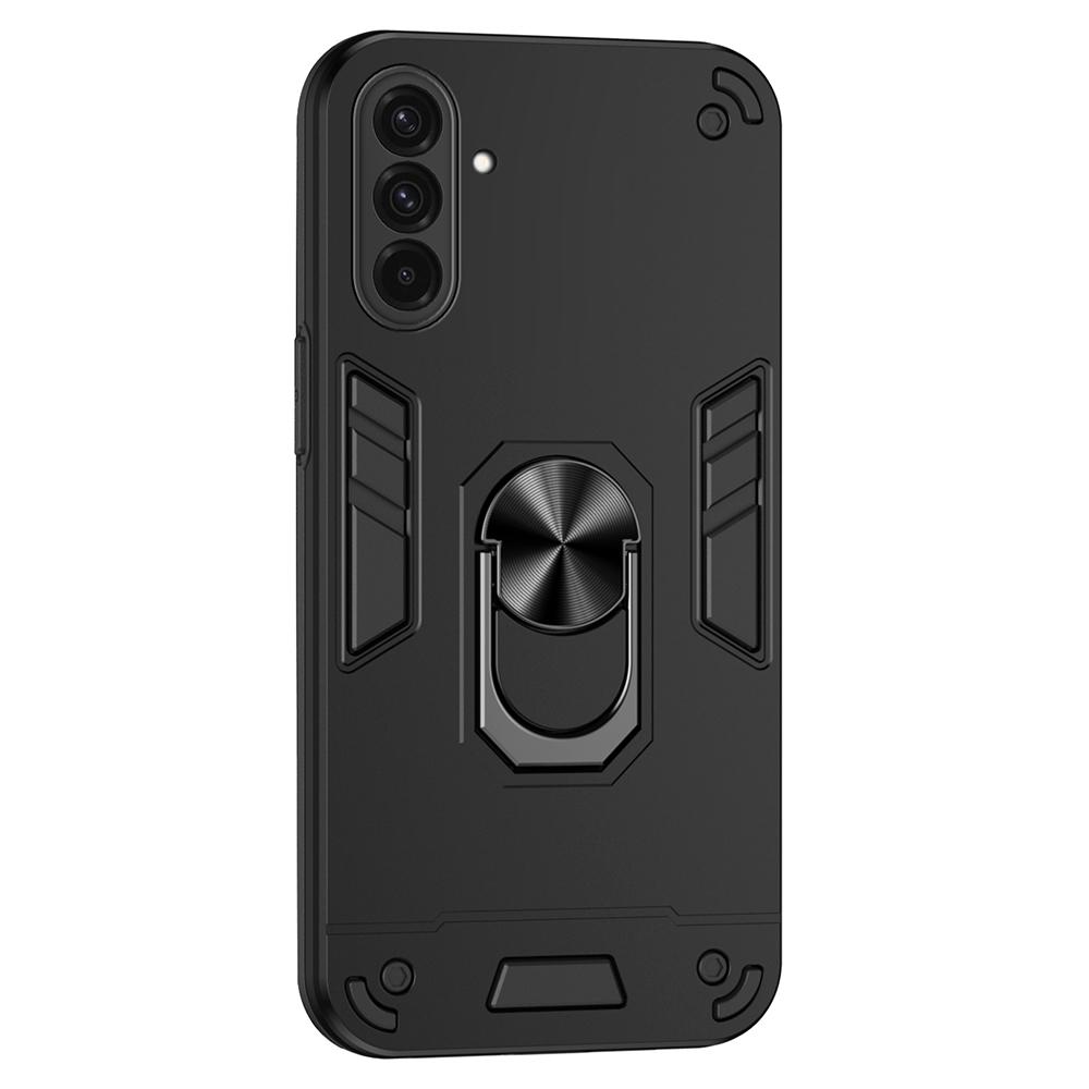 For Samsung Galaxy A36 5G Case PC+TPU Drop Defend Phone Cover with Ring Kickstand Black
For Samsung Galaxy A36 5G Case PC+TPU Drop Defend Phone Cover with Ring Kickstand Black
