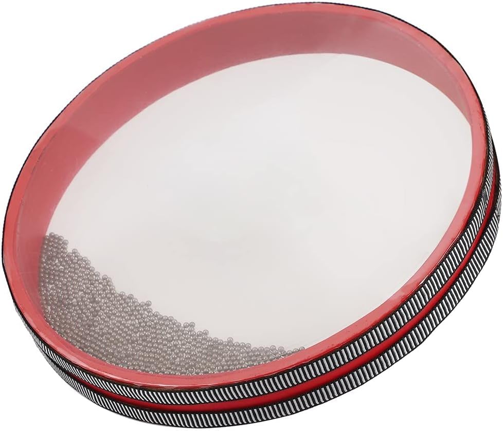 AllBright Ocean Drum Tambourine Performance Музыкальный инструмент Перкуссия Волна Звуковой эффект Обучающая игрушка Ритмическая игра (20см) красный
AllBright Ocean Drum Tambourine Performance Музыкальный инструмент Перкуссия Волна Звуковой эффект Обучающая игрушка Ритмическая игра (20см) красный