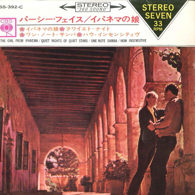 7inch Record PERCY FAITH & HIS ORCHSTRA - The Girl From Ipanema LSS392C CBS 1966 Japan Mood Music Used
7inch Record PERCY FAITH & HIS ORCHSTRA - The Girl From Ipanema LSS392C CBS 1966 Japan Mood Music Used