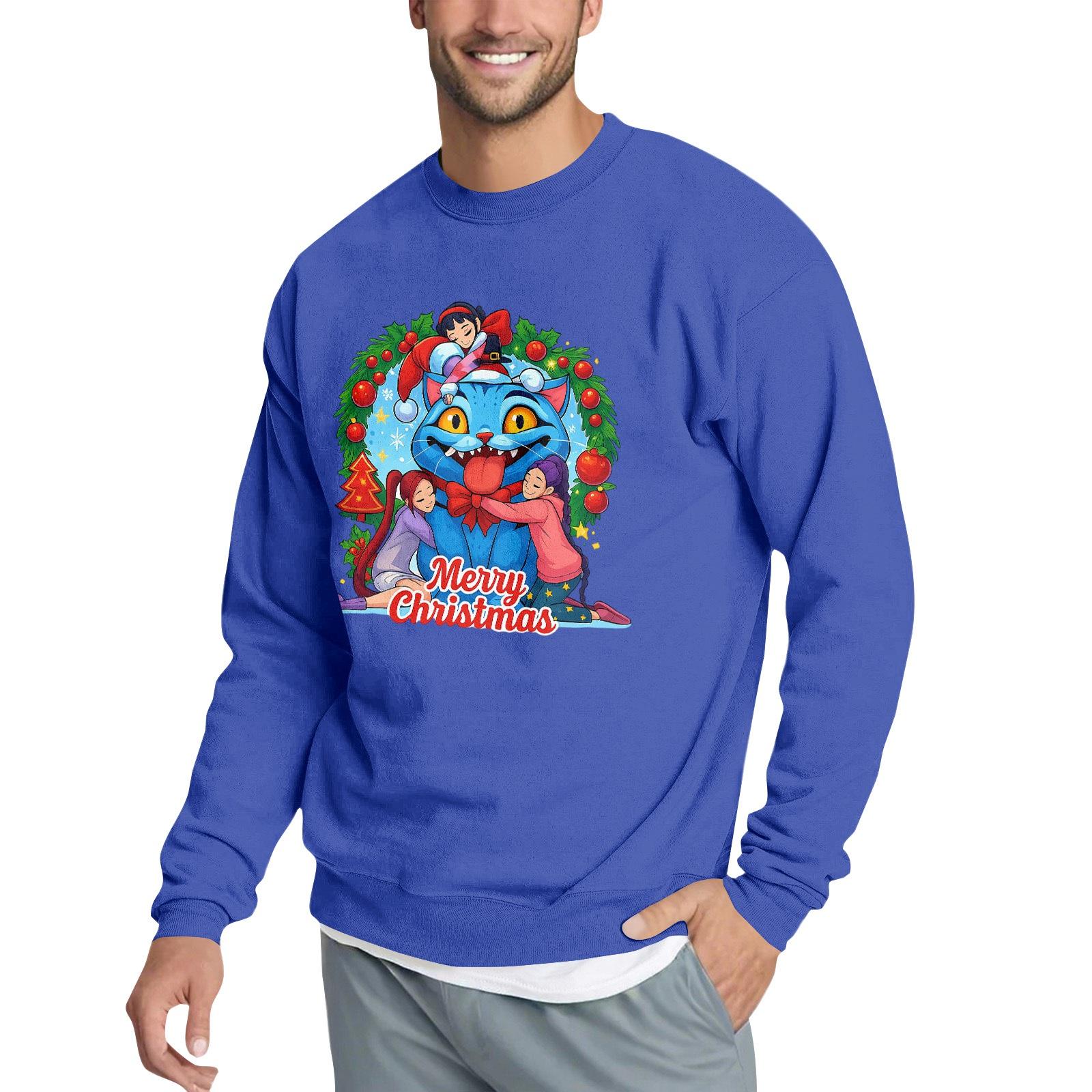Men s Casual Sweatshirt With Fun Film-Themed Print M
Men s Casual Sweatshirt With Fun Film-Themed Print M