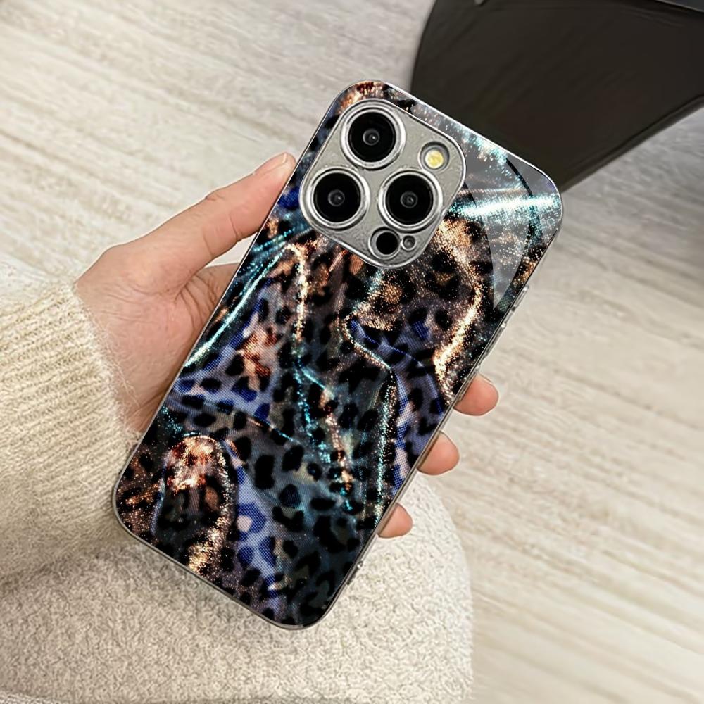 Яркие чехлы для телефона с леопардовым принтом carcasa Smartphone Glass Phone Case для iPhone 17 16 15 14 13 12 11pm Pro Plus fundas iPhone 17
Яркие чехлы для телефона с леопардовым принтом carcasa Smartphone Glass Phone Case для iPhone 17 16 15 14 13 12 11pm Pro Plus fundas iPhone 17