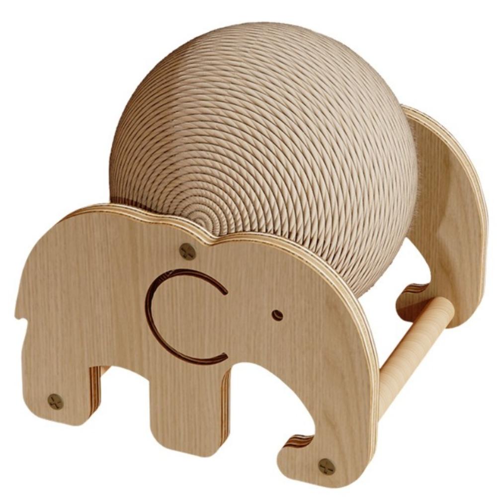 Elephant Shape Cats Scratcher Cute Cat Chew Toys Pet Supplies Cat Scratching Ball Toy Pet Playtime
Elephant Shape Cats Scratcher Cute Cat Chew Toys Pet Supplies Cat Scratching Ball Toy Pet Playtime