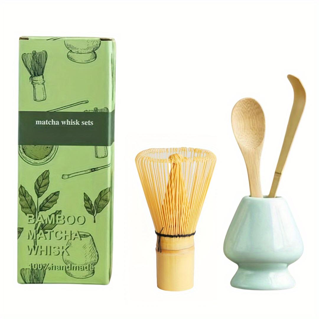4pcs/set Matcha Set Bamboo Whisk Tea spoon Ceramic fittings Matcha Whisk (Chasen) Tea Spoon And Scoop (Chashaku) Tea-making Tool світло-зелений колір
4pcs/set Matcha Set Bamboo Whisk Tea spoon Ceramic fittings Matcha Whisk (Chasen) Tea Spoon And Scoop (Chashaku) Tea-making Tool світло-зелений колір