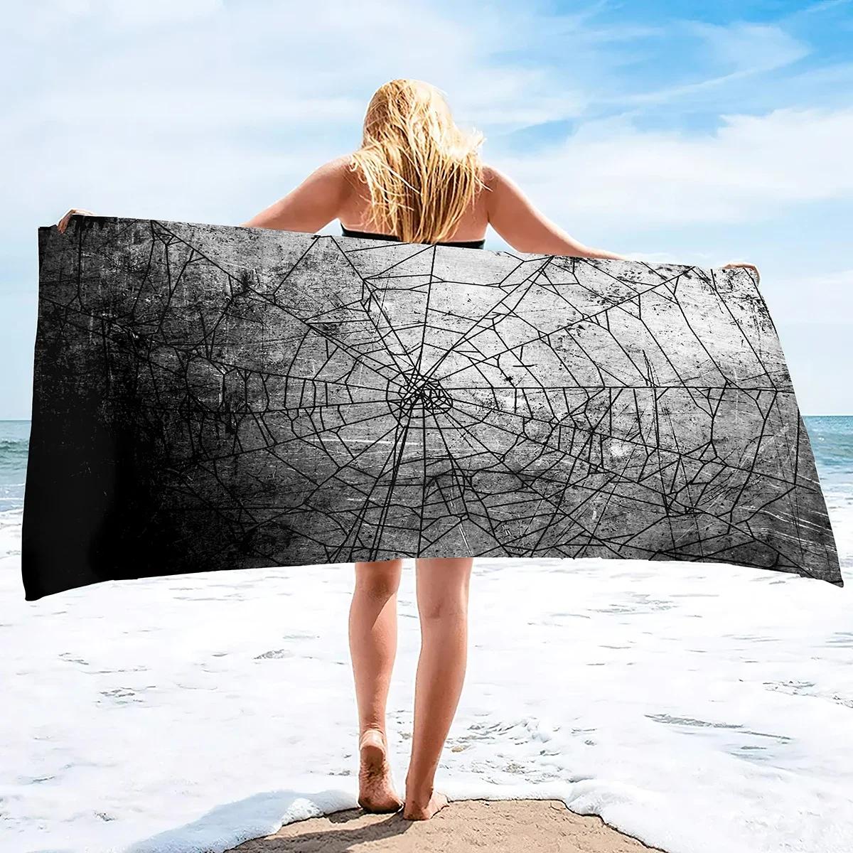 Halloween Cobweb Beach Towel,Fast Dry Towel for Swimmers Beach Towel Highly Absorbent Quick Dry and Sandproof Beach Towels W40*H60(CM)
Halloween Cobweb Beach Towel,Fast Dry Towel for Swimmers Beach Towel Highly Absorbent Quick Dry and Sandproof Beach Towels W40*H60(CM)