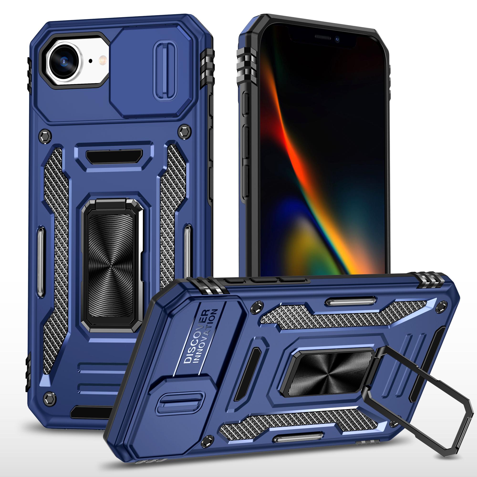 For iPhone 16e Case Kickstand Slide Lens Lid PC+TPU Drop Navy Blue
For iPhone 16e Case Kickstand Slide Lens Lid PC+TPU Drop Navy Blue