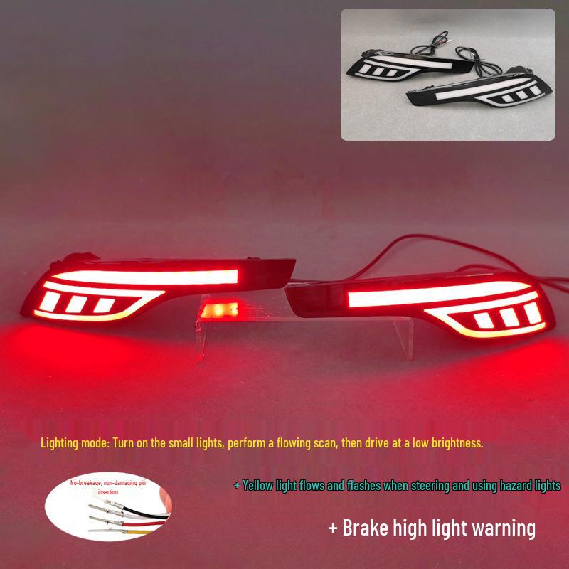 LED Sequential Turn Signal & Brake Light Reflector for 17-19 Honda CRV Rear Bumper
LED Sequential Turn Signal & Brake Light Reflector for 17-19 Honda CRV Rear Bumper