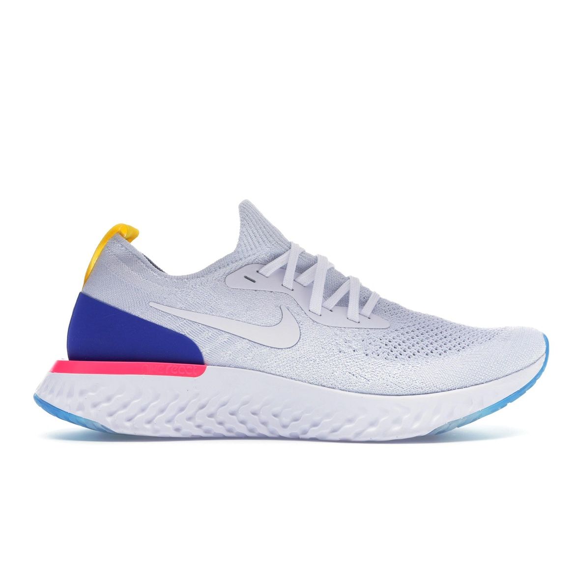 Nike Мужские кроссовки Epic React Flyknit OG White White-Racer-Blue-Pink-Blast AQ0067-101
Nike Мужские кроссовки Epic React Flyknit OG White White-Racer-Blue-Pink-Blast AQ0067-101