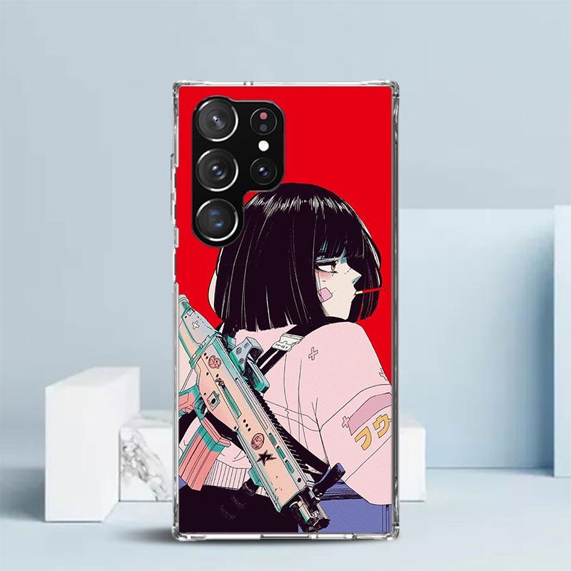 Japanese Style Anime Girl Phone Case For Samsung Galaxy S24 S25 Edge S26 Ultra S22 S23 Plus S21 + S20 FE Soft TPU Back Cover Gal Samsung S26
Japanese Style Anime Girl Phone Case For Samsung Galaxy S24 S25 Edge S26 Ultra S22 S23 Plus S21 + S20 FE Soft TPU Back Cover Gal Samsung S26