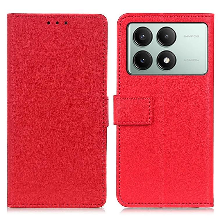 For Xiaomi Redmi K70E 5G / Poco X6 Pro 5G Wallet Case PU Leather Shockproof Texture Phone Cover
For Xiaomi Redmi K70E 5G / Poco X6 Pro 5G Wallet Case PU Leather Shockproof Texture Phone Cover