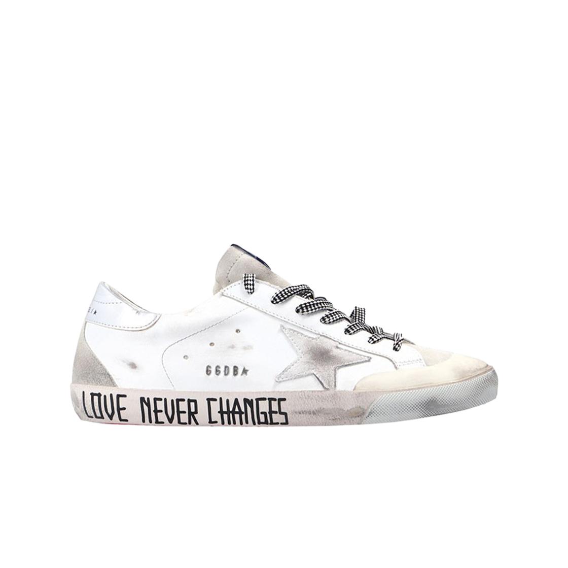 Golden Goose Superstar Penster Classic With Spur White Ice Laminated Silver Heel Tab Sneakers 41
Golden Goose Superstar Penster Classic With Spur White Ice Laminated Silver Heel Tab Sneakers 41