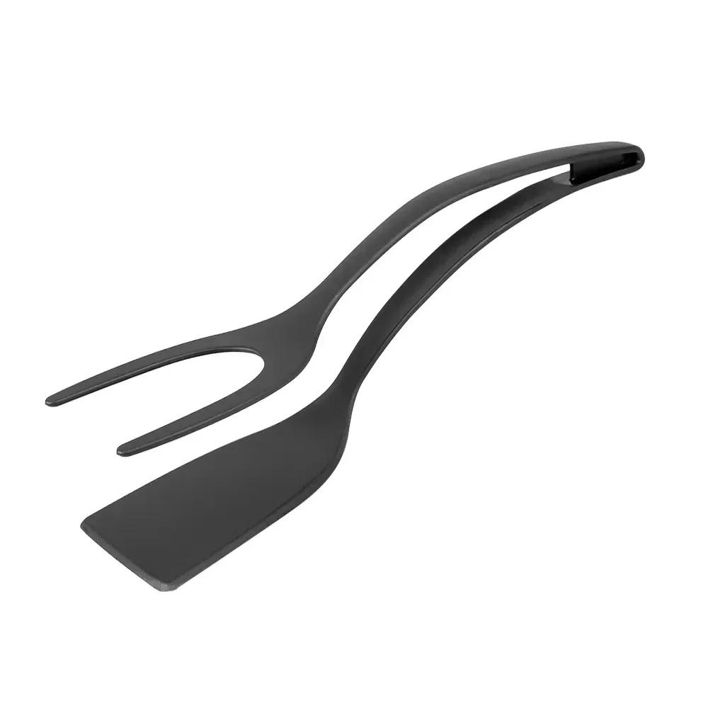 2 in 1 Nylon Grip Flip Tongs Egg Spatula Tongs Steak Spatula Tongs Clamp Pancake Fried Turners Kitchen Accessories Kitchen Items чёрный
2 in 1 Nylon Grip Flip Tongs Egg Spatula Tongs Steak Spatula Tongs Clamp Pancake Fried Turners Kitchen Accessories Kitchen Items чёрный