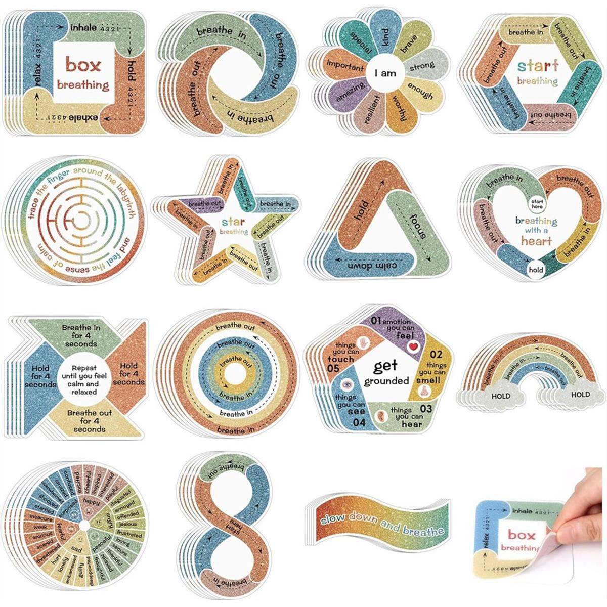 2025+ 75Pc Calm Stickers for Anxiety Sensory Textured Sensory Stickers Anti Stress Anxiety Relief Items Boho Calm Sticker Bulk China Mainland
2025+ 75Pc Calm Stickers for Anxiety Sensory Textured Sensory Stickers Anti Stress Anxiety Relief Items Boho Calm Sticker Bulk China Mainland