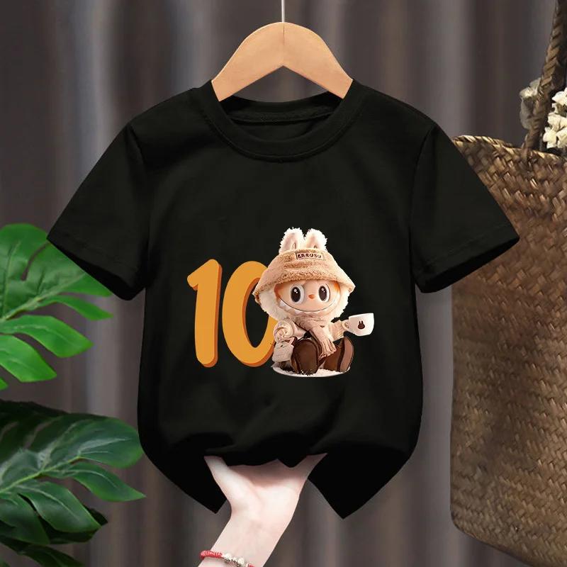 Labubu Boys Girls Birthday Party T-shirt Baby Show Cotton Clothes Fashion Cartoon Anime Graphic Print Tops Cool Comfortable Gift 150
Labubu Boys Girls Birthday Party T-shirt Baby Show Cotton Clothes Fashion Cartoon Anime Graphic Print Tops Cool Comfortable Gift 150