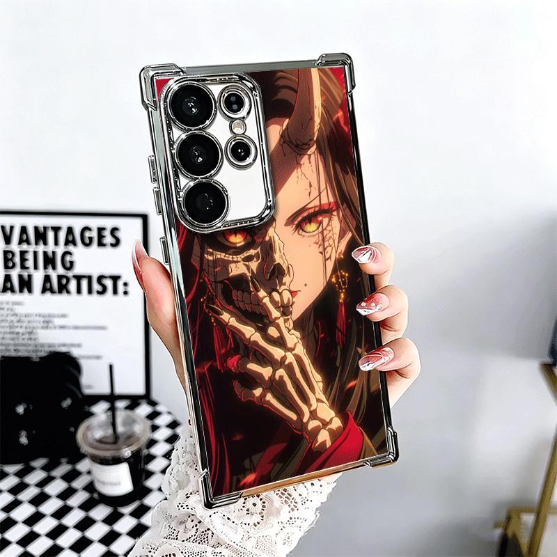 Japanese Oni Mask Girl Soft Phone Case For Samsung Galaxy S26 Ultra S25 Edge S24 FE S23 Plus S22 S21 + S20 Plating Anti-Fall Fun Samsung S25 Edge
Japanese Oni Mask Girl Soft Phone Case For Samsung Galaxy S26 Ultra S25 Edge S24 FE S23 Plus S22 S21 + S20 Plating Anti-Fall Fun Samsung S25 Edge