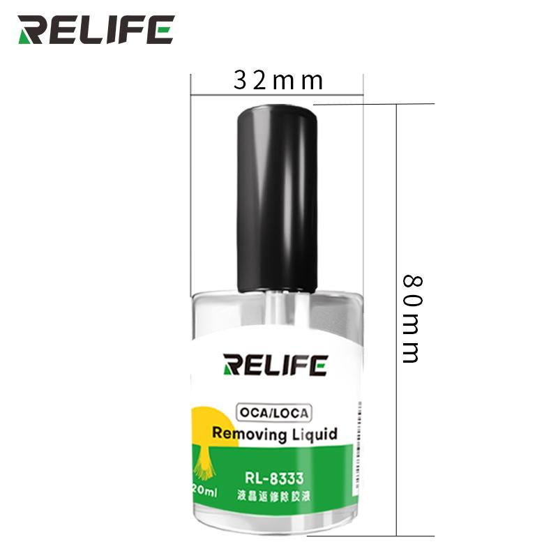 RELIFE RL-8333 20ml LCD Screen Repair Adhesive Remover Liquid for Phone Motherboard Repair Safe Non-Corrosive Glue Dissolver
RELIFE RL-8333 20ml LCD Screen Repair Adhesive Remover Liquid for Phone Motherboard Repair Safe Non-Corrosive Glue Dissolver