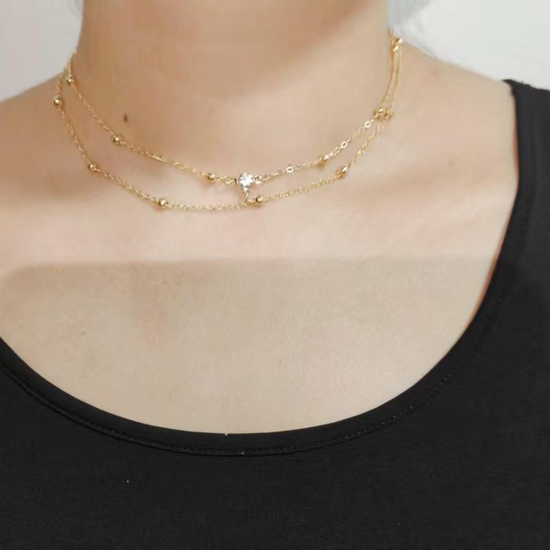 Rhinestone Body Chain Necklace - Sexy Lingerie & Pendant Accessories One Size
Rhinestone Body Chain Necklace - Sexy Lingerie & Pendant Accessories One Size