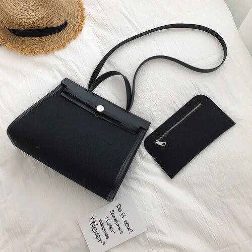 Модные женские маленькие холщовые сумки-мессенджеры, женские сумки высокого качества, сумки на плечо, роскошные дизайнерские женские сумки через плечо 30X11X25CM чёрный
Модные женские маленькие холщовые сумки-мессенджеры, женские сумки высокого качества, сумки на плечо, роскошные дизайнерские женские сумки через плечо 30X11X25CM чёрный