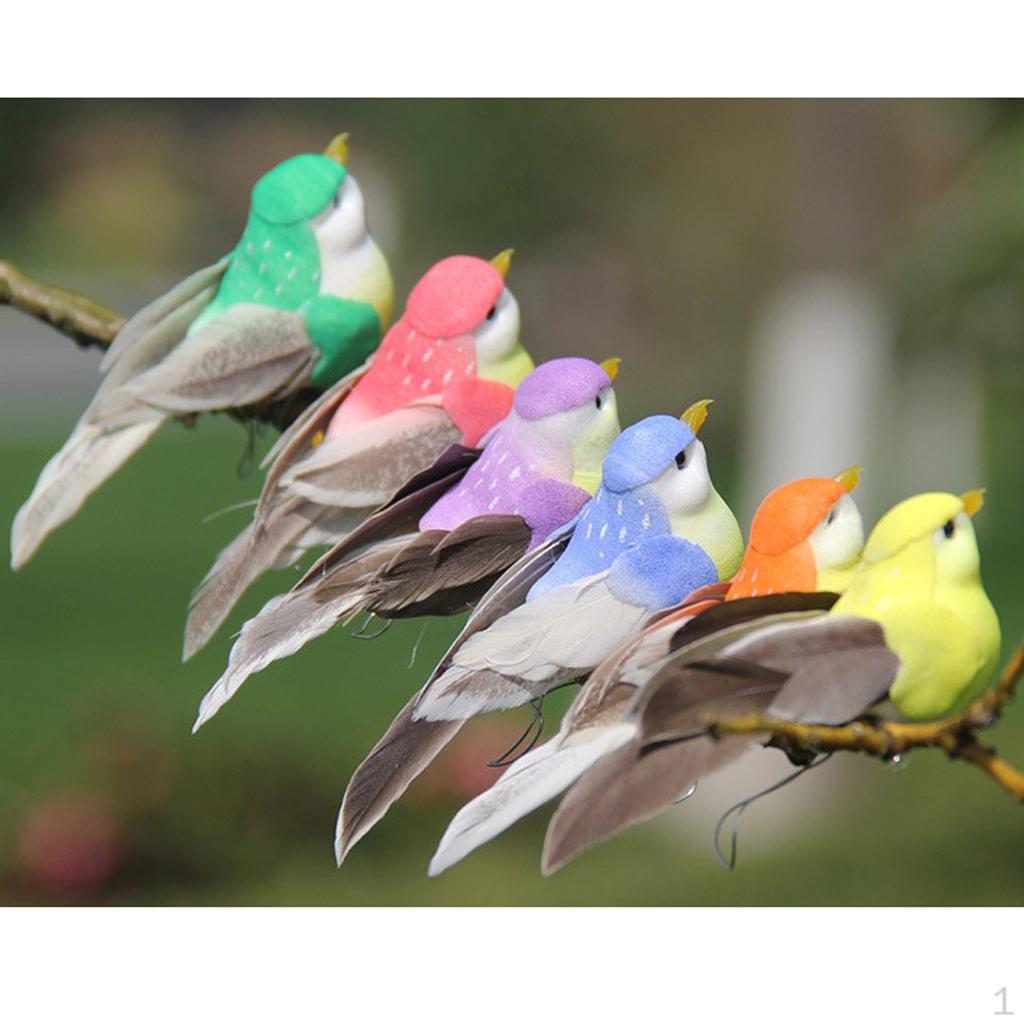 12 Multicolored Artificial Moss Birds Ornament
12 Multicolored Artificial Moss Birds Ornament