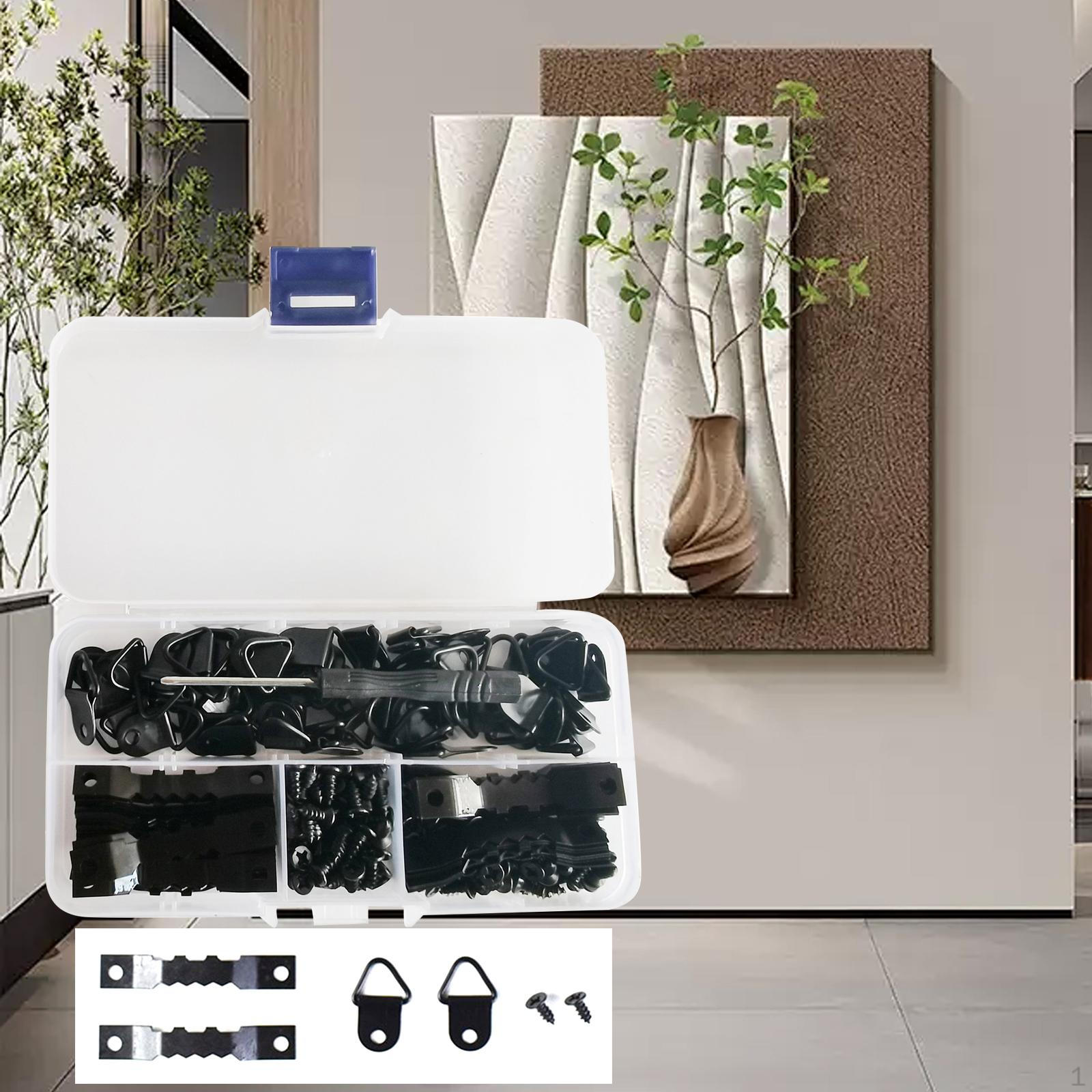 Комплект вешалок для картин, 251 шт., крючок, настенный крючок, ассортимент для рисования 
Комплект вешалок для картин, 251 шт., крючок, настенный крючок, ассортимент для рисования