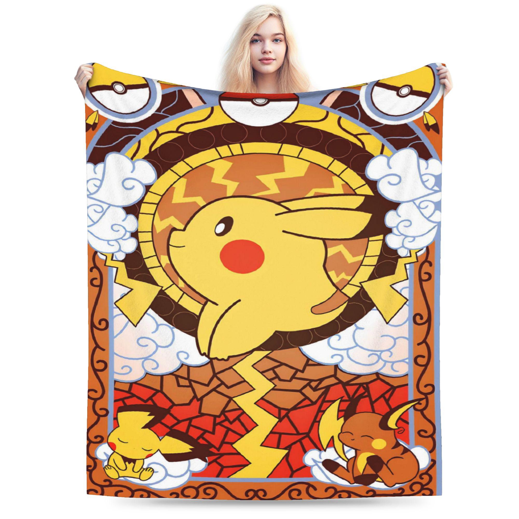 Pokemon Pikachu Collage Blanket Soft Warm Pattern Plush Throw Blanket For Students Couch Chair Sofa Flannel Bedspread Bed Cover 80x120cm
Pokemon Pikachu Collage Blanket Soft Warm Pattern Plush Throw Blanket For Students Couch Chair Sofa Flannel Bedspread Bed Cover 80x120cm