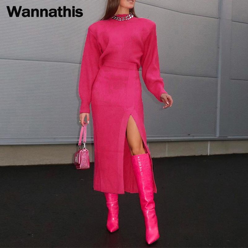 WannaThis Knit Y2K 2 Piece Set Women O Neck Outfits Long Sleeve Crop Top And Women Midi Skirt Split Sexy Casual Festival Outfit
WannaThis Knit Y2K 2 Piece Set Women O Neck Outfits Long Sleeve Crop Top And Women Midi Skirt Split Sexy Casual Festival Outfit