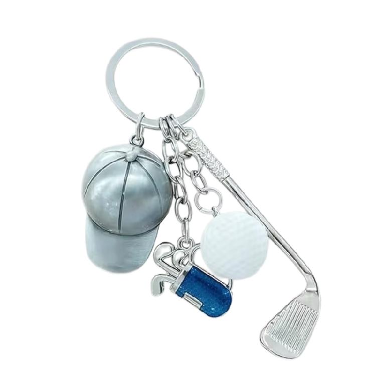 Versatile Secure Hook Golf Keychain for Golf Accessories Zinc Alloy Keyring Accessory for Bags and Backpacks 1
Versatile Secure Hook Golf Keychain for Golf Accessories Zinc Alloy Keyring Accessory for Bags and Backpacks 1