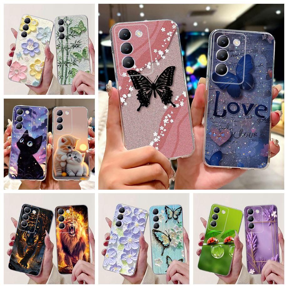 For Vivo V30 Lite Case Vivo Y100 5G V2327 New Luxury Painted Cover Soft Slim Phone Case For Vivo Y200e VivoY100 5G Fundas Bumper Vivo Y100 5G
For Vivo V30 Lite Case Vivo Y100 5G V2327 New Luxury Painted Cover Soft Slim Phone Case For Vivo Y200e VivoY100 5G Fundas Bumper Vivo Y100 5G