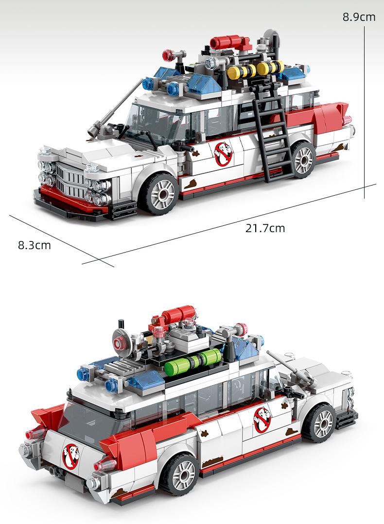 Creative Ghostbusters ECTO-1 Vehicle Technical Building Blocks Racing Car Model Car Assembly Bricks Toys for Kids Adult gifts no original box
Creative Ghostbusters ECTO-1 Vehicle Technical Building Blocks Racing Car Model Car Assembly Bricks Toys for Kids Adult gifts no original box