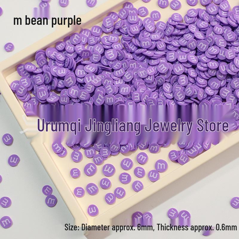 Eco-friendly M&M s Soft Clay Slices for DIY Crystal Slime and Crafts 50g
Eco-friendly M&M s Soft Clay Slices for DIY Crystal Slime and Crafts 50g