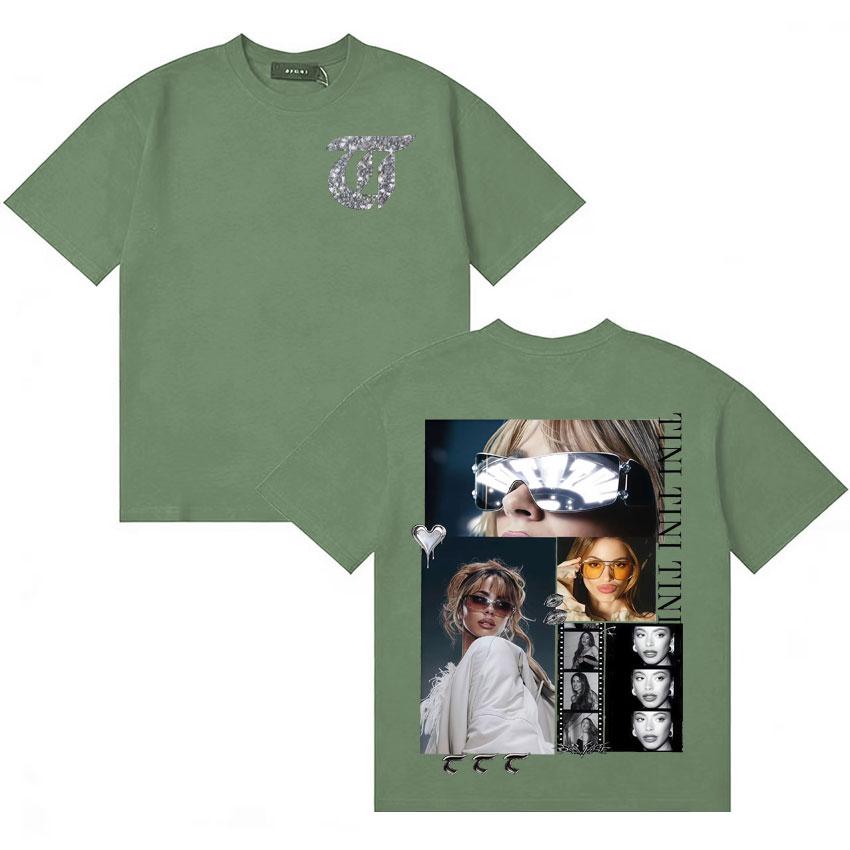 Singer TINI Futtura 2026 Fashion Double Sided Print Crewneck Tee Shirts Unisexs Women Short Sleeve Streetwear Gothic Oversized Tees 4XL
Singer TINI Futtura 2026 Fashion Double Sided Print Crewneck Tee Shirts Unisexs Women Short Sleeve Streetwear Gothic Oversized Tees 4XL
