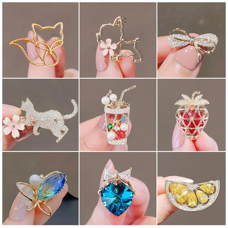 Cute animal anti-light brooch women s high-end high-end women s corsage pin fashion jewelry
Cute animal anti-light brooch women s high-end high-end women s corsage pin fashion jewelry
