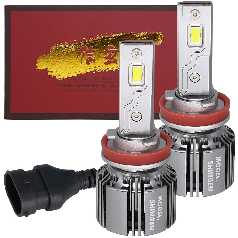 Shingen LED Kiwami Plus Headlight Fog Lamp H8 H9 H11 H16 H4 Actual Value 54000cd KIWAMI+ LKWMP-H11D
Shingen LED Kiwami Plus Headlight Fog Lamp H8 H9 H11 H16 H4 Actual Value 54000cd KIWAMI+ LKWMP-H11D
