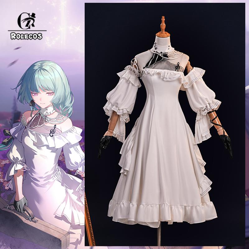 Игра Wuthering Waves Костюм для косплея Фроловой Элегантное белое платье Фроловой Женский сексуальный наряд для Хэллоуина XL
Игра Wuthering Waves Костюм для косплея Фроловой Элегантное белое платье Фроловой Женский сексуальный наряд для Хэллоуина XL