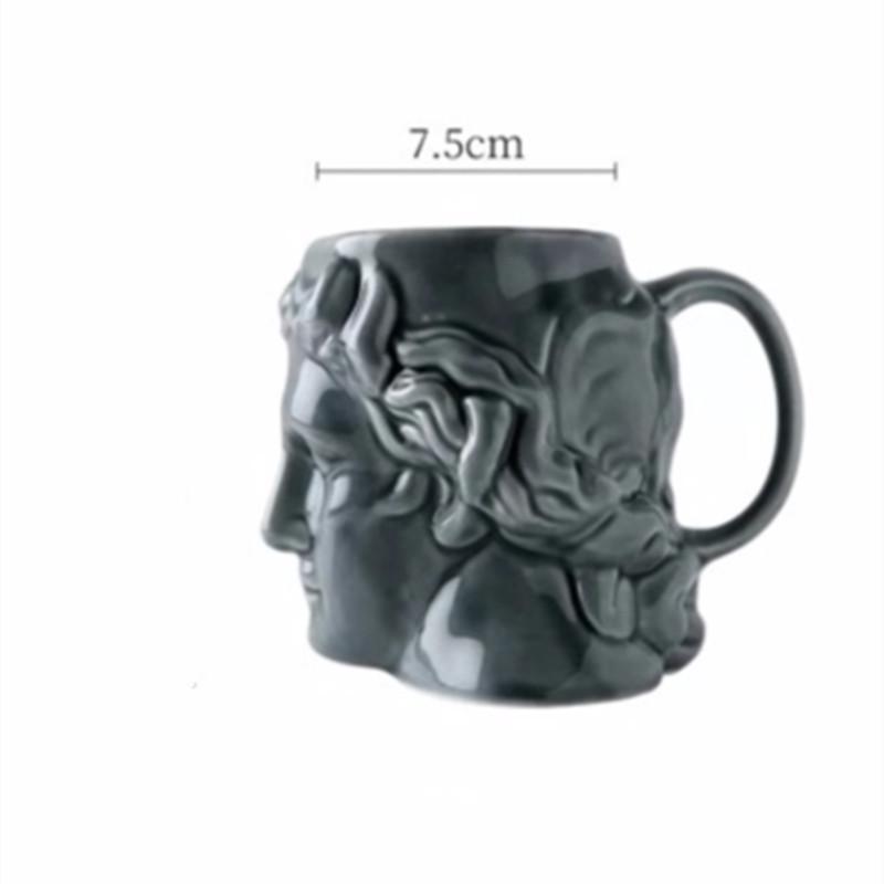 Creative David Statue Mug: Trendy, Funny, Personality Ceramic Cup. 401-500 ml
Creative David Statue Mug: Trendy, Funny, Personality Ceramic Cup. 401-500 ml