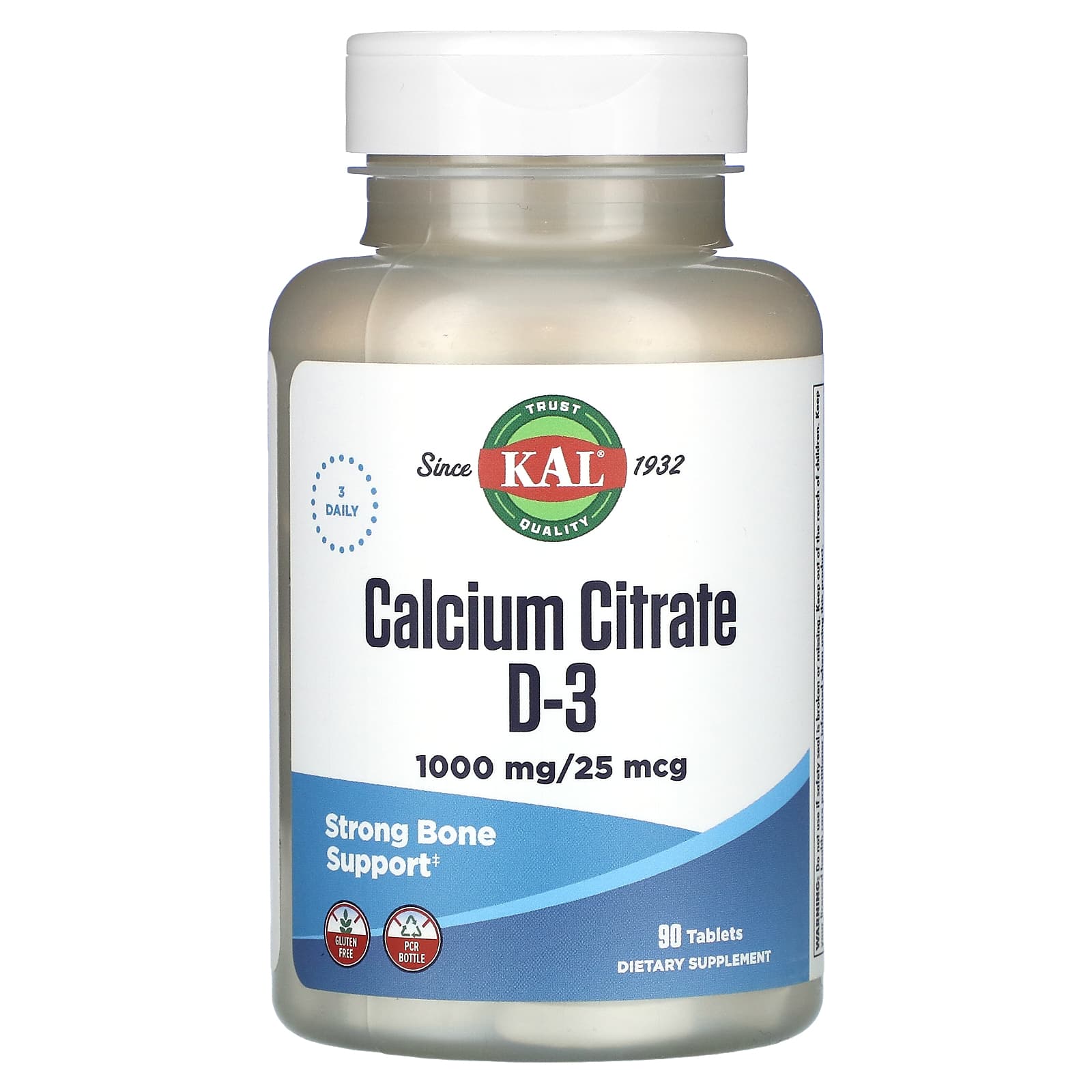 Calcium Citrate D-3, 90 tablets
Calcium Citrate D-3, 90 tablets