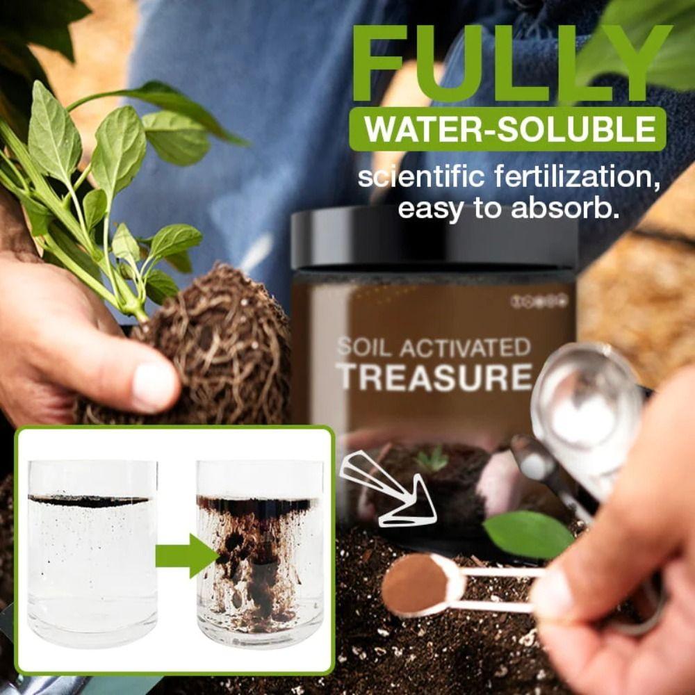 Bacterial Fertilizer Soil Essence Flower Fertilizer Mineral Source Activated Baosong Soil Activator 200g
Bacterial Fertilizer Soil Essence Flower Fertilizer Mineral Source Activated Baosong Soil Activator 200g