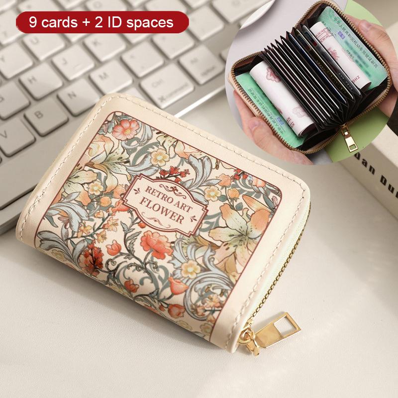 Креативные кошельки-мультикард с RFID-блокировкой, держатель для ID-карт, с цветочным принтом, выдвижной визитник, водонепроницаемый кошелек для денег
Креативные кошельки-мультикард с RFID-блокировкой, держатель для ID-карт, с цветочным принтом, выдвижной визитник, водонепроницаемый кошелек для денег