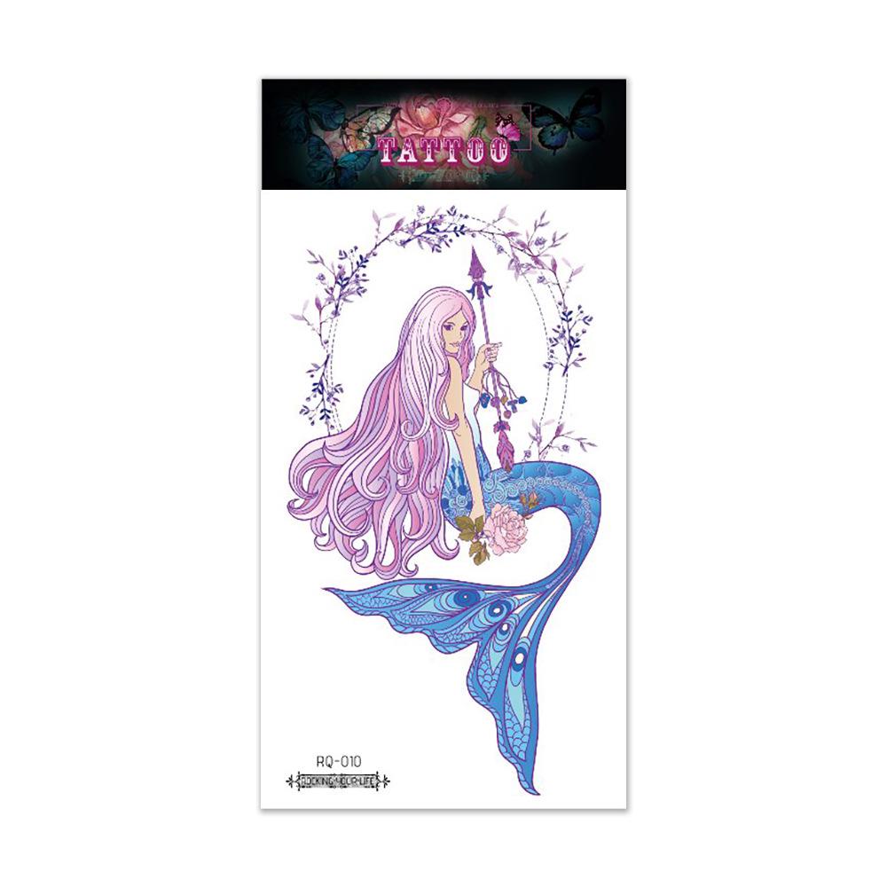 Ruikalong Waterproof Mermaid & Flower Temporary Tattoo Stickers 210*105mm
Ruikalong Waterproof Mermaid & Flower Temporary Tattoo Stickers 210*105mm