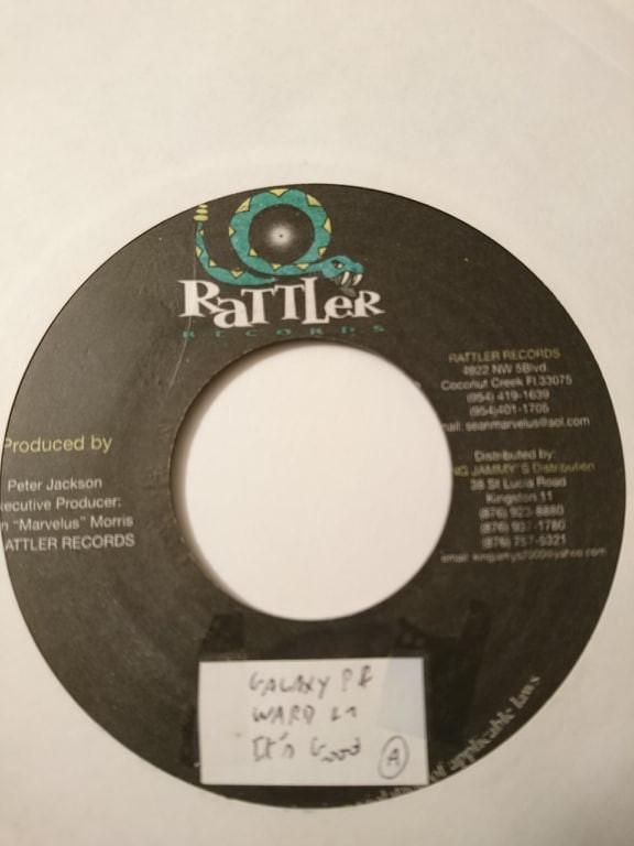 7-дюймовая пластинка GALAXY P, WARD 21 - Это хорошо / Это хорошо (Ремикс) НИКТО Rattler Records Ямайка Регги, Ска и Даб Б/У
7-дюймовая пластинка GALAXY P, WARD 21 - Это хорошо / Это хорошо (Ремикс) НИКТО Rattler Records Ямайка Регги, Ска и Даб Б/У